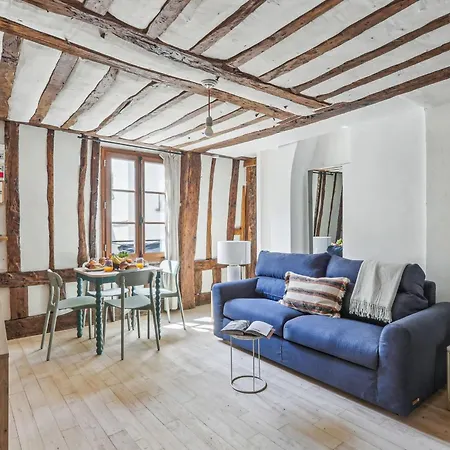 Serenty - Chic 1br Steps From The Louvre & Palais Royal & Opera * Paris