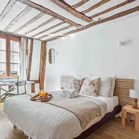 Serenty - Chic 1br Steps From The Louvre & Palais Royal & Opera Apartment *