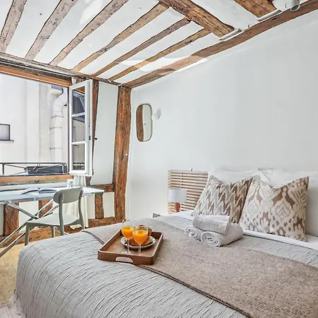 Apartment Serenty - Chic 1br Steps From The Louvre & Palais Royal & Opera *