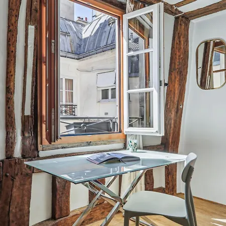 Serenty - Chic 1br Steps From The Louvre & Palais Royal & Opera Apartment *