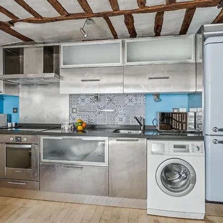 Serenty - Chic 1br Steps From The Louvre & Palais Royal & Opera Apartment