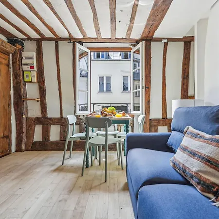 Serenty - Chic 1br Steps From The Louvre & Palais Royal & Opera * Paris